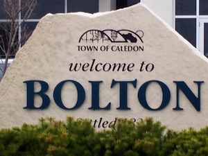 Bolton Ontario Map