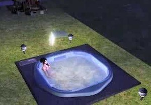 sims hot tub