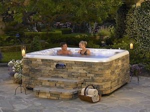 custom hot tub