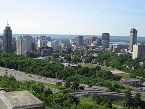 Hamilton skyline