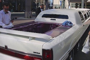 hot tub limo